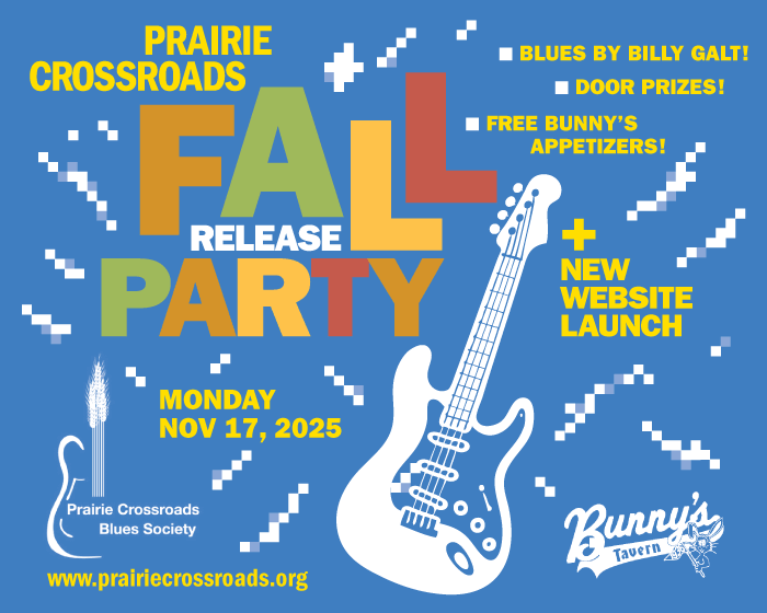 Prairie Crossroads Fall Release Party and new website reveal